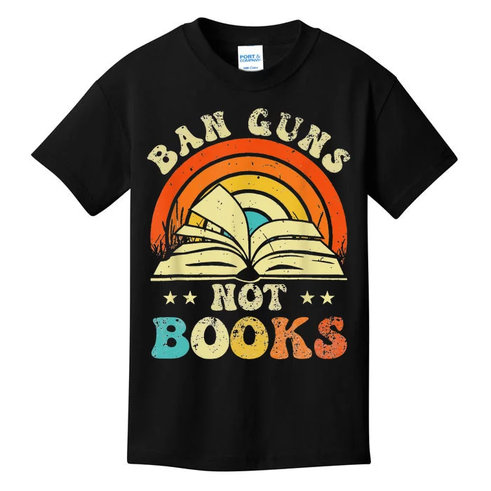 Ban Guns Not Books Kids T-Shirt