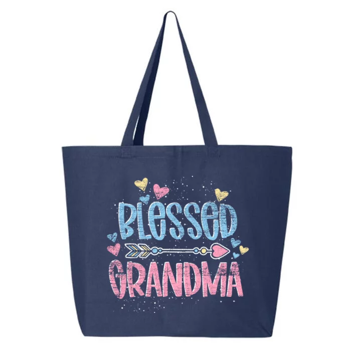 Blessed Grandma Nana Granny Grandmother Mothers Day Grandma Gift 25L Jumbo Tote