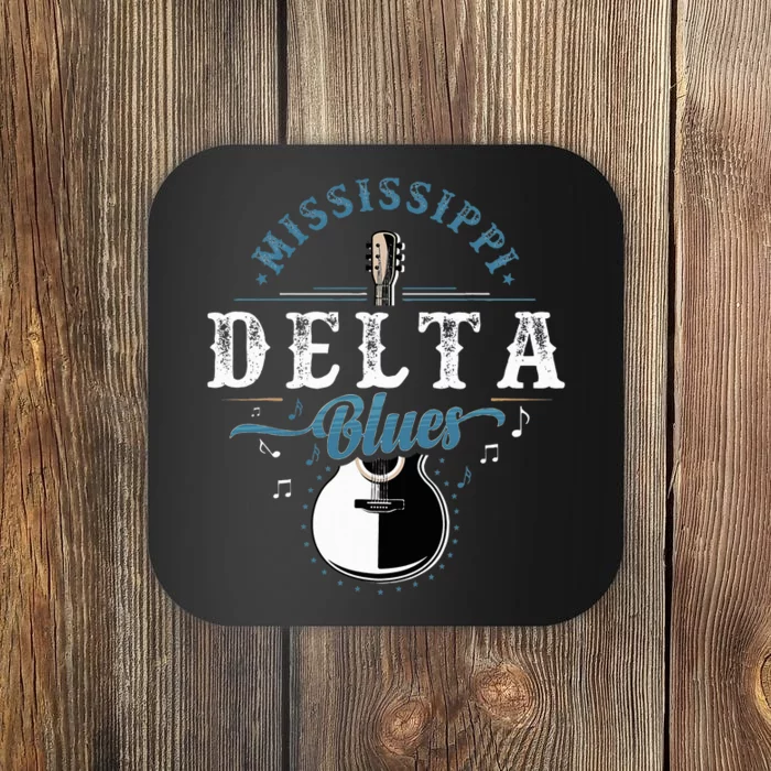 Blues Guitarist Or Rock Music Or Mississippi Delta Blues Coaster