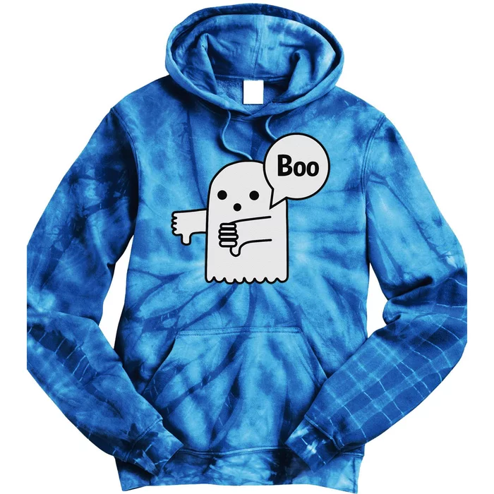 Boo Ghost Of Disapproval Tie Dye Hoodie