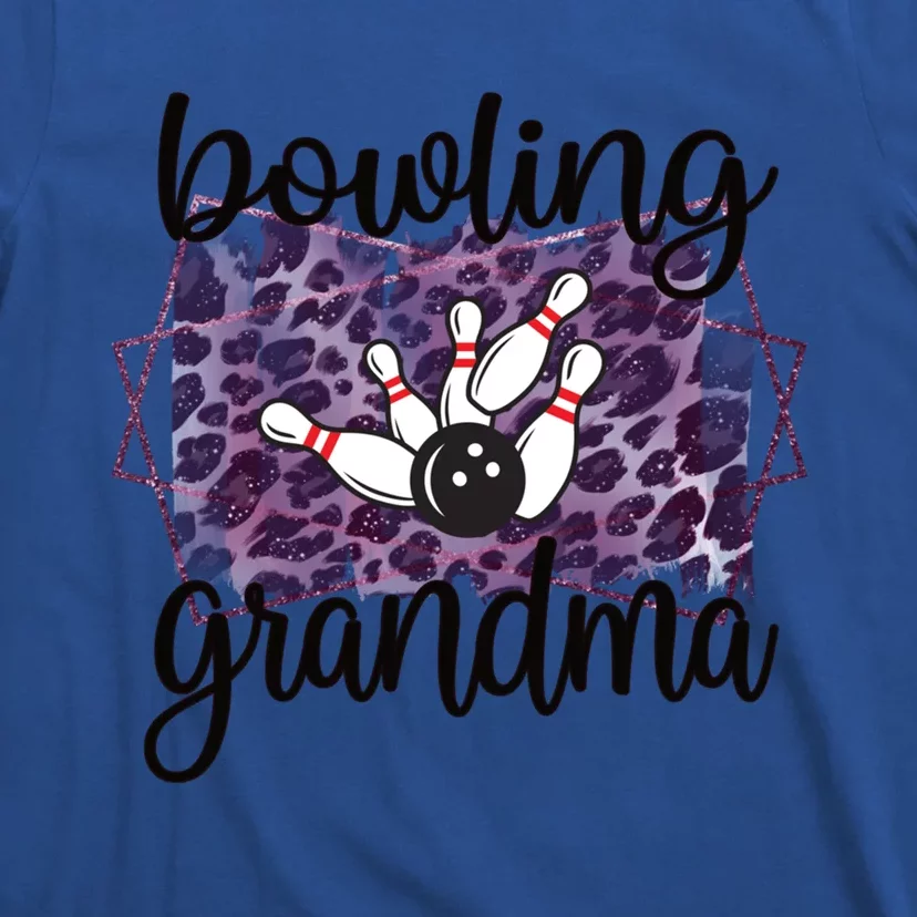 Bowling Grandma Of A Bowler Grandmother Meaningful Gift T-Shirt