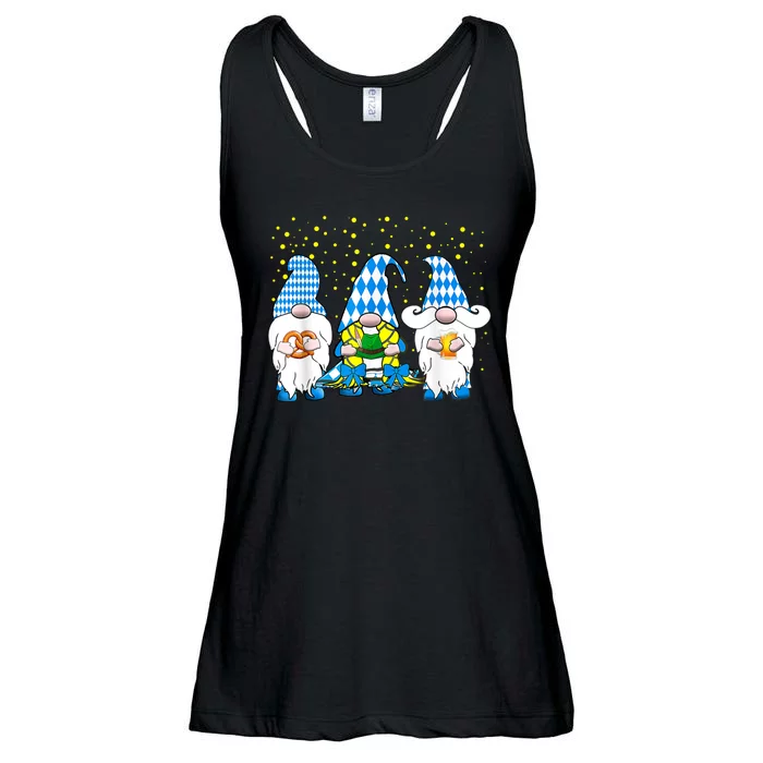 Bavarian Gnomes Octoberfest German Oktoberfest Ladies Essential Flowy Tank