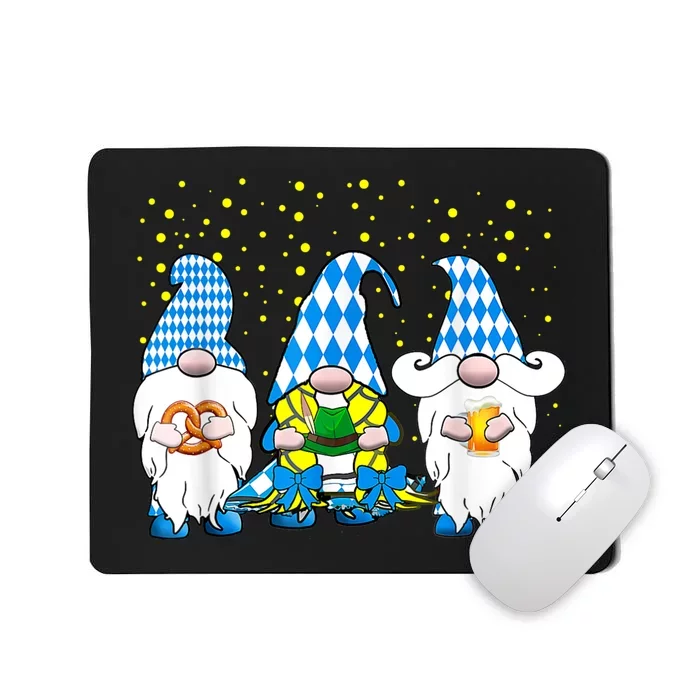 Bavarian Gnomes Octoberfest German Oktoberfest Mousepad