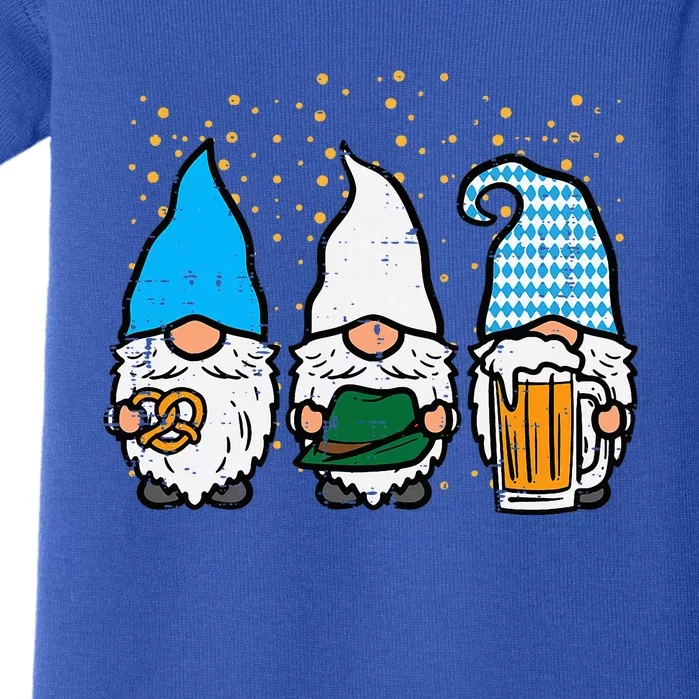 Bavarian Gnomes Octoberfest German Oktoberfest Baby Bodysuit