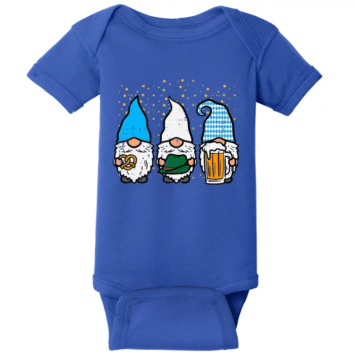 Bavarian Gnomes Octoberfest German Oktoberfest Baby Bodysuit