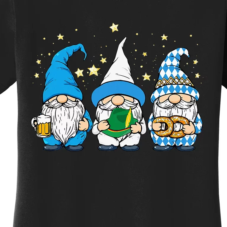 Bavarian Gnomes Octoberfest German Oktoberfest Women's T-Shirt