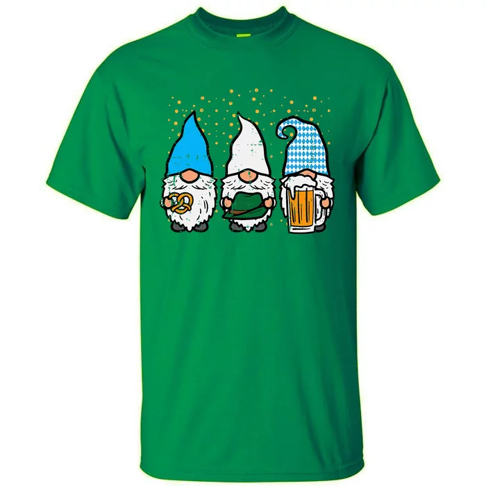 Bavarian Gnomes Octoberfest German Oktoberfest Tall T-Shirt