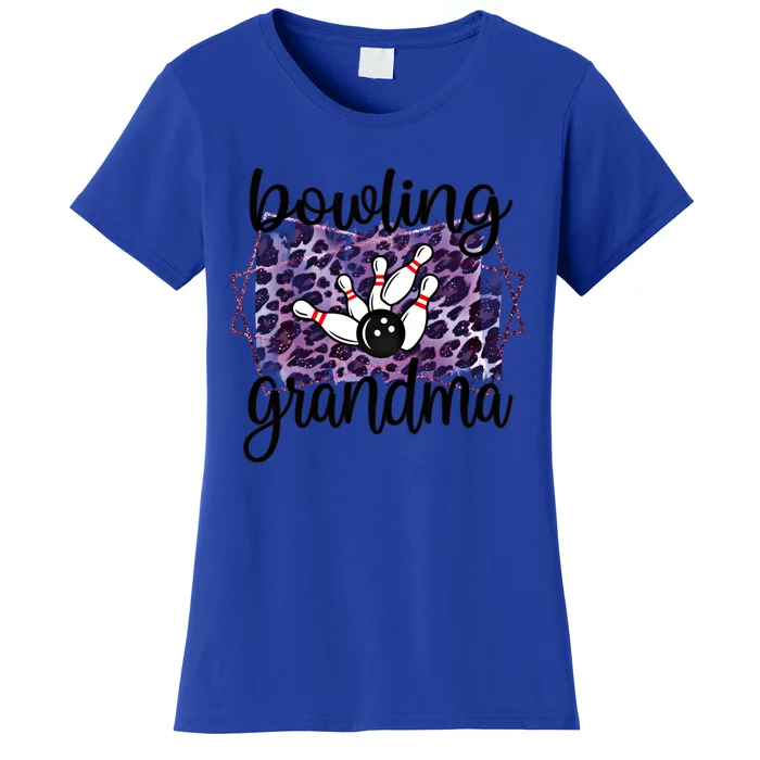 Bowling Grandma Of A Bowler Grandmother Gift Women's T-Shirt