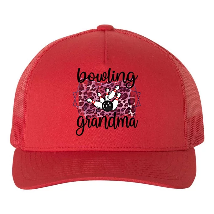 Bowling Grandma Of A Bowler Grandmother Gift Yupoong Adult 5-Panel Trucker Hat