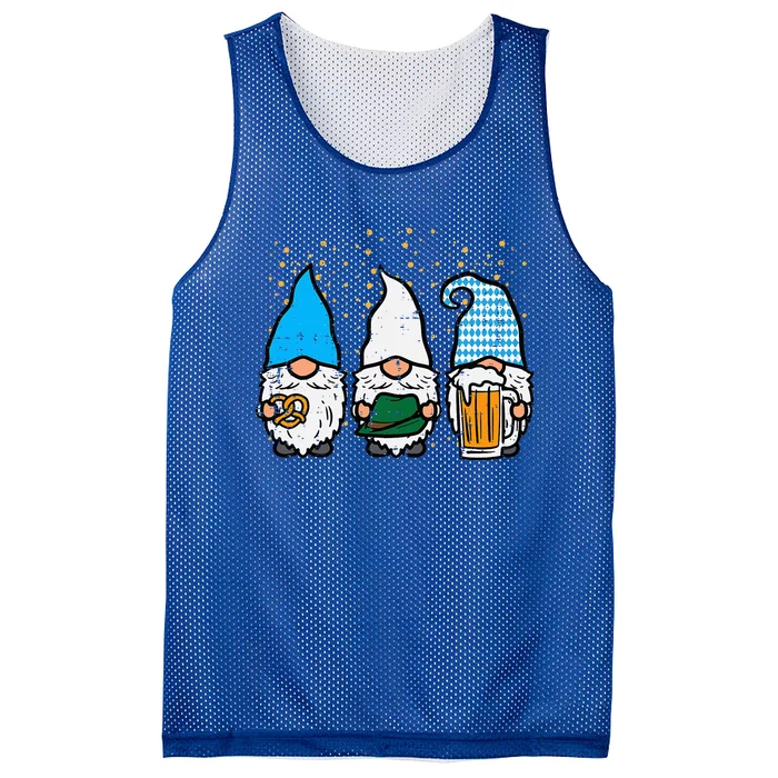 Bavarian Gnomes Octoberfest German Oktoberfest Mesh Reversible Basketball Jersey Tank