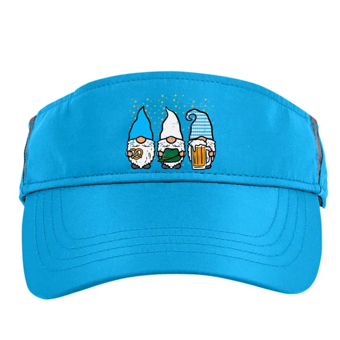 Bavarian Gnomes Octoberfest German Oktoberfest Adult Drive Performance Visor