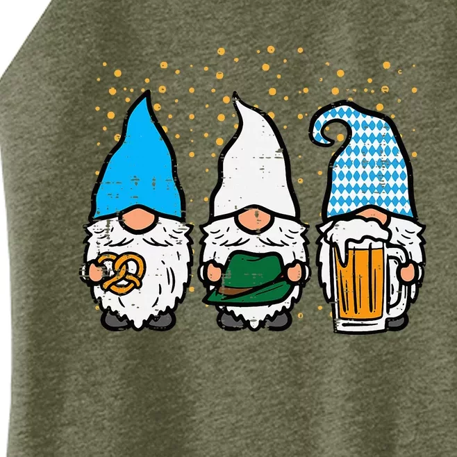 Bavarian Gnomes Octoberfest German Oktoberfest Women’s Perfect Tri Rocker Tank