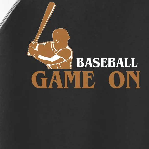 Baseball Game On Toddler Fine Jersey T-Shirt