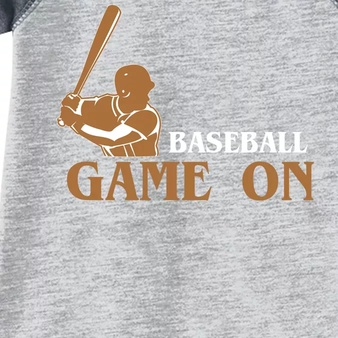 Baseball Game On Infant Baby Jersey Bodysuit