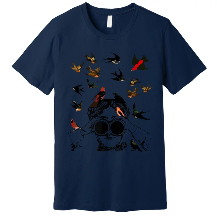 Birdwatching Gifts Ornithologist Twitcher Bird Lover Premium T-Shirt