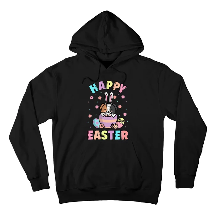 Bunny Guinea Pig Cute Spring Egg Easter Kawaii Hoodie