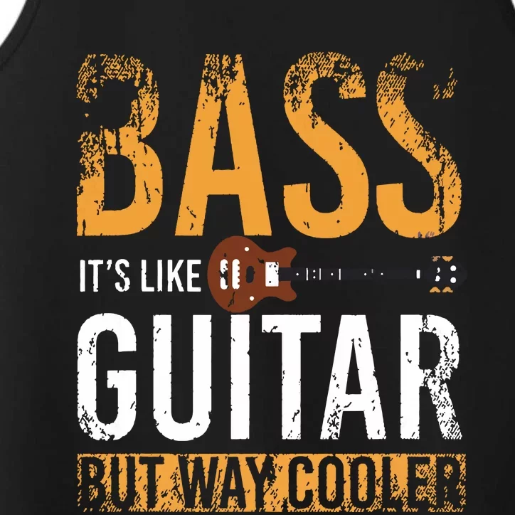 Bass Guitar Player Bassist Gift Bass Guitar Performance Tank