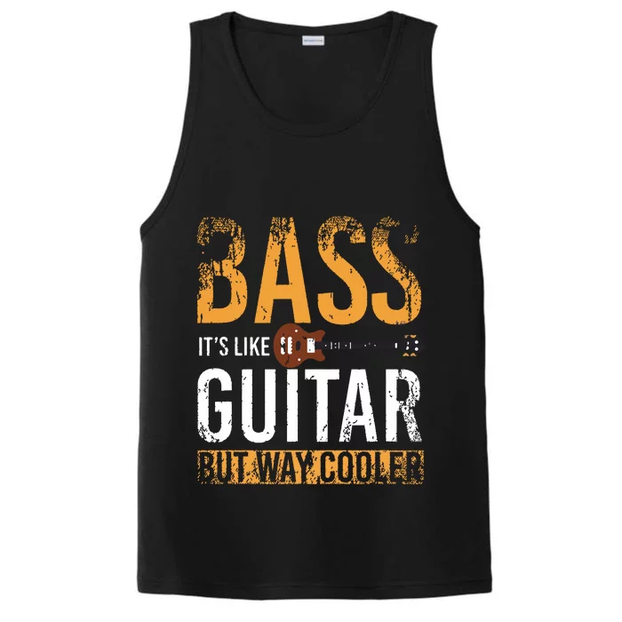 Bass Guitar Player Bassist Gift Bass Guitar Performance Tank