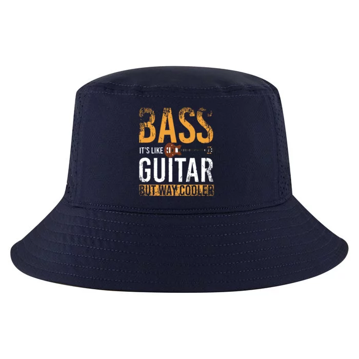 Bass Guitar Player Bassist Gift Bass Guitar Cool Comfort Performance Bucket Hat