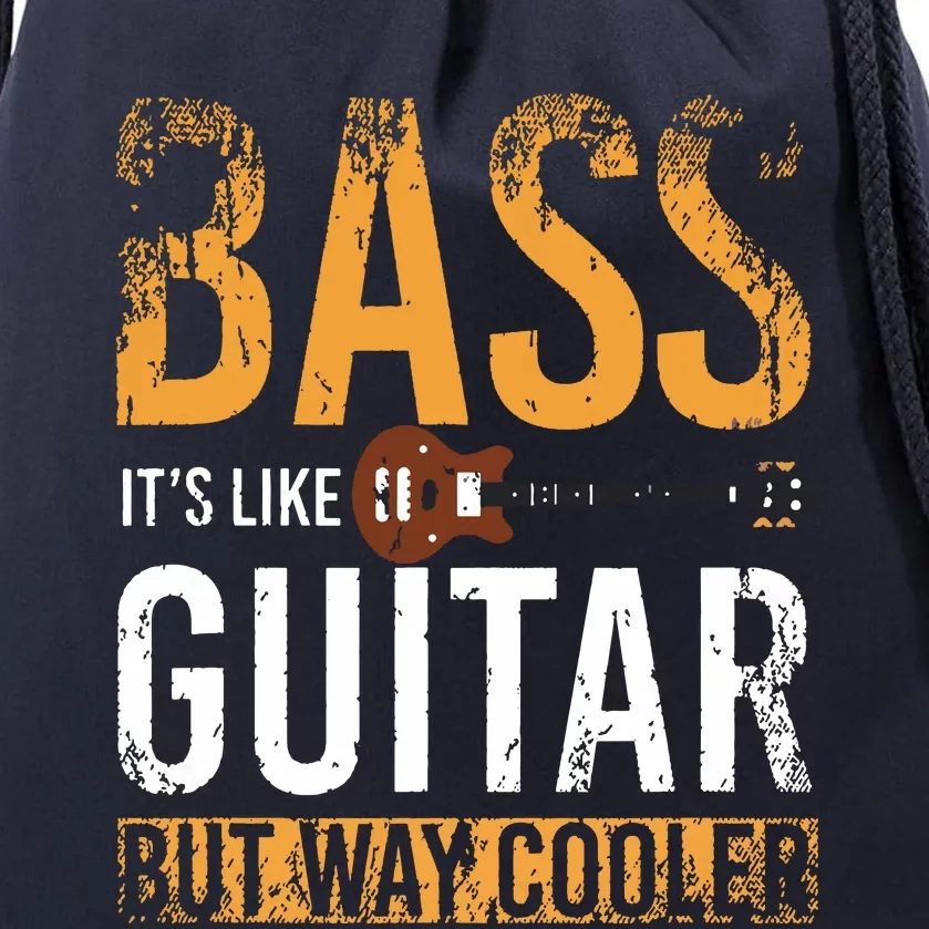 Bass Guitar Player Bassist Gift Bass Guitar Drawstring Bag