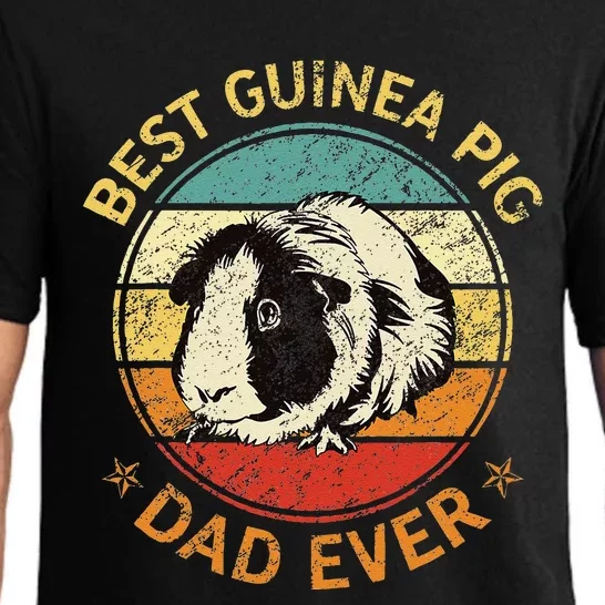 Best Guinea Pig Dad Ever Funny Guinea Pig Daddy Father Pajama Set