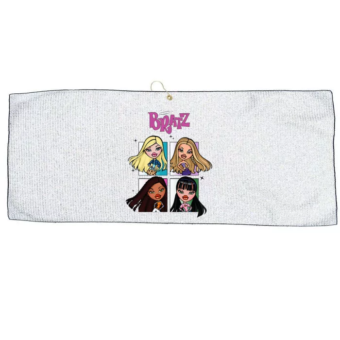 Bratz Girl Panels Gradient Colors Large Microfiber Waffle Golf Towel