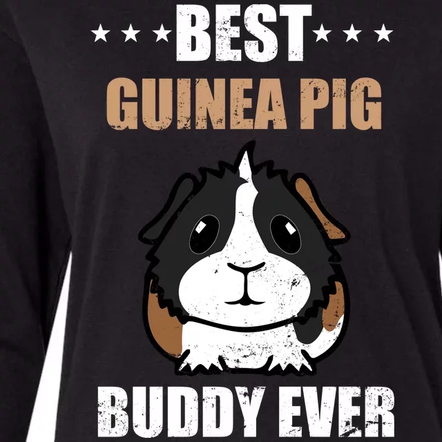 Best Guinea Pig Buddy Ever Womens Cotton Relaxed Long Sleeve T-Shirt