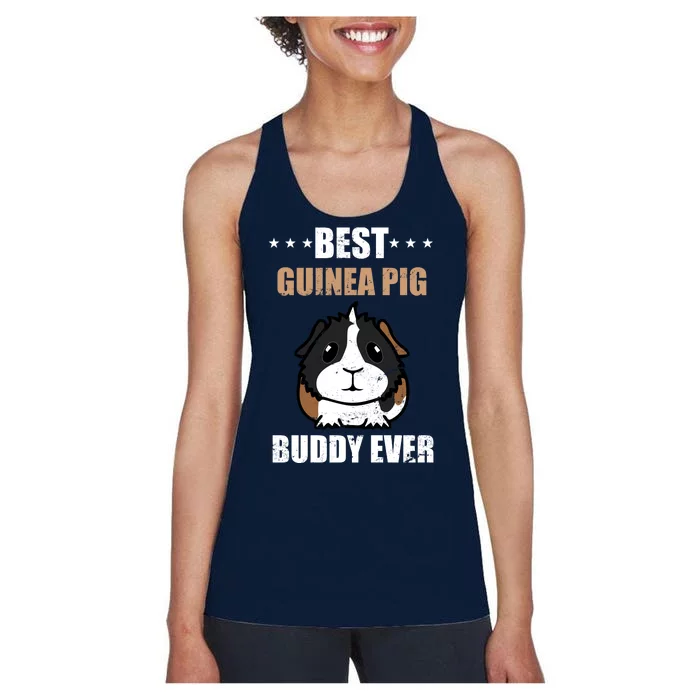 Best Guinea Pig Buddy Ever Women's Racerback Tank