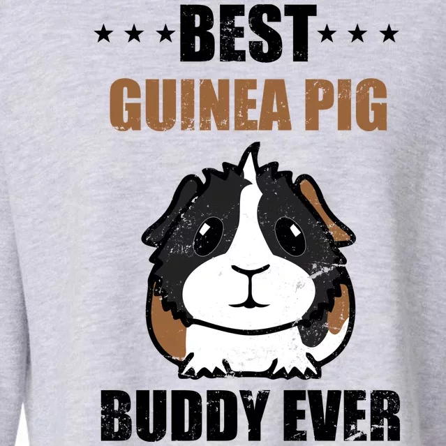 Best Guinea Pig Buddy Ever Cropped Pullover Crew