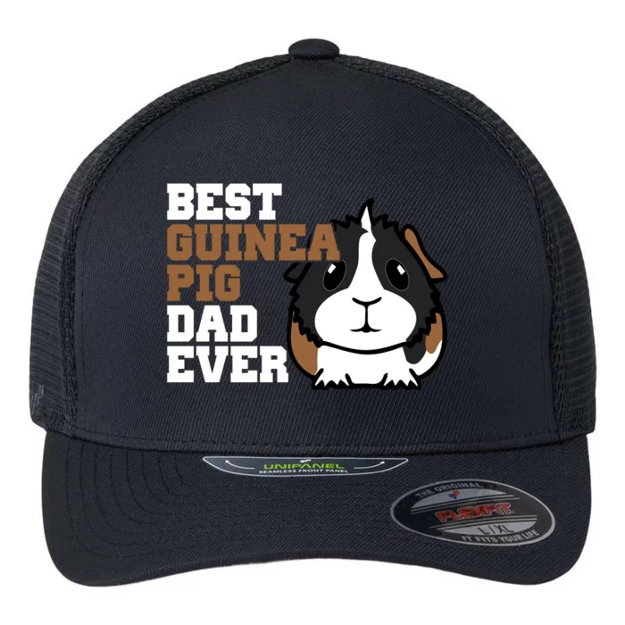 Best Guinea Pig Dad Ever Flexfit Unipanel Trucker Cap