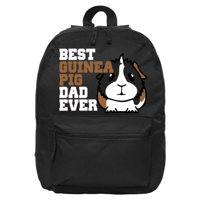 Best Guinea Pig Dad Ever 16 in Basic Backpack