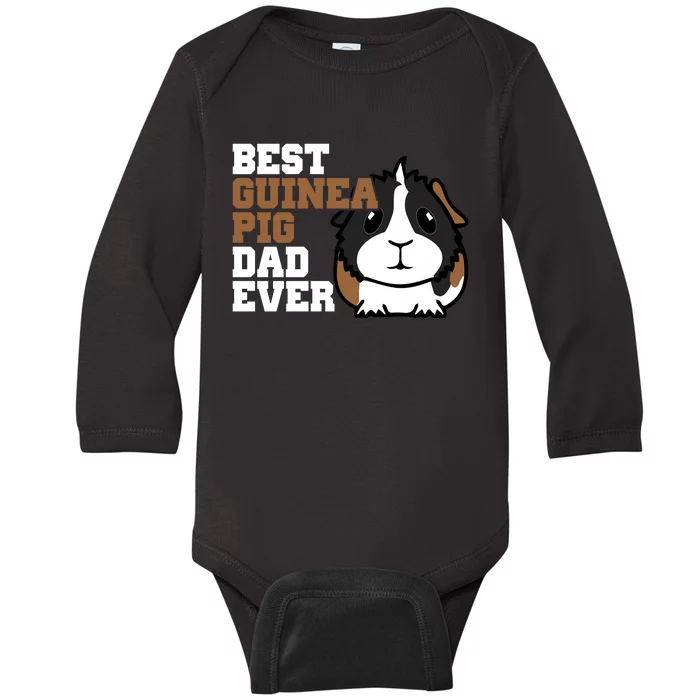 Best Guinea Pig Dad Ever Baby Long Sleeve Bodysuit