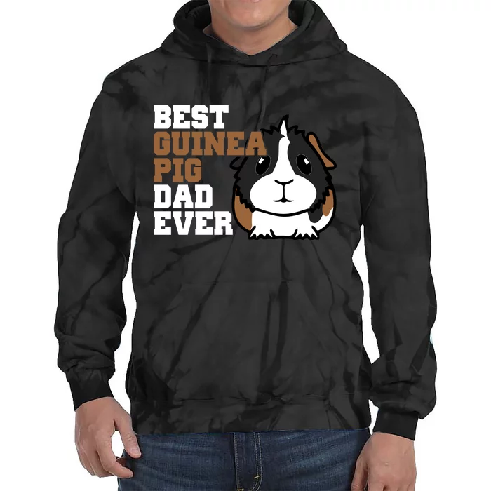 Best Guinea Pig Dad Ever Tie Dye Hoodie