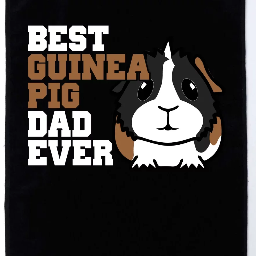 Best Guinea Pig Dad Ever Platinum Collection Golf Towel