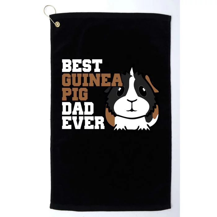 Best Guinea Pig Dad Ever Platinum Collection Golf Towel