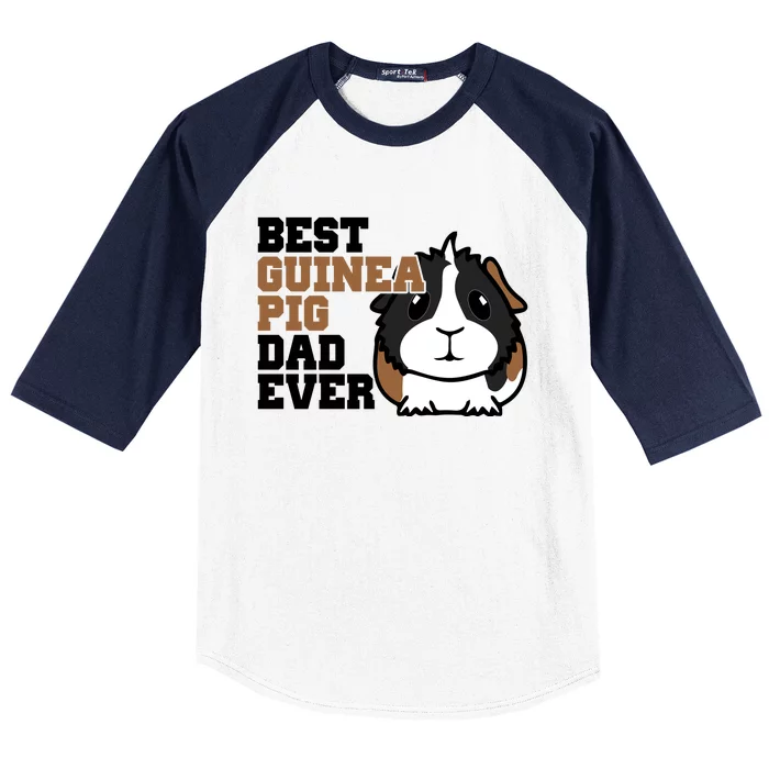 Best Guinea Pig Dad Ever Baseball Sleeve Shirt