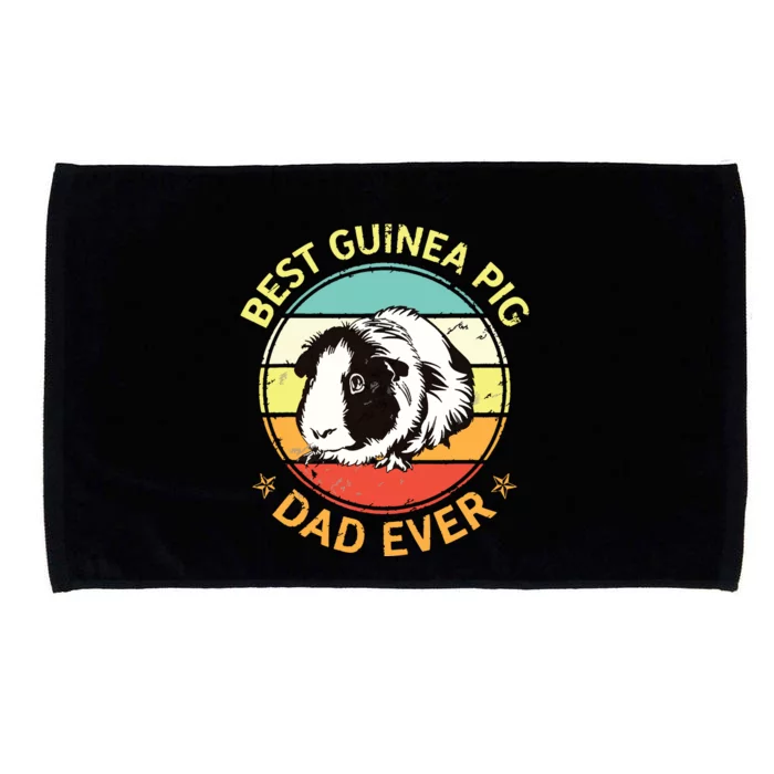 Best Guinea Pig Dad Ever Shirts Funny Guinea Pig Daddy Father Microfiber Hand Towel