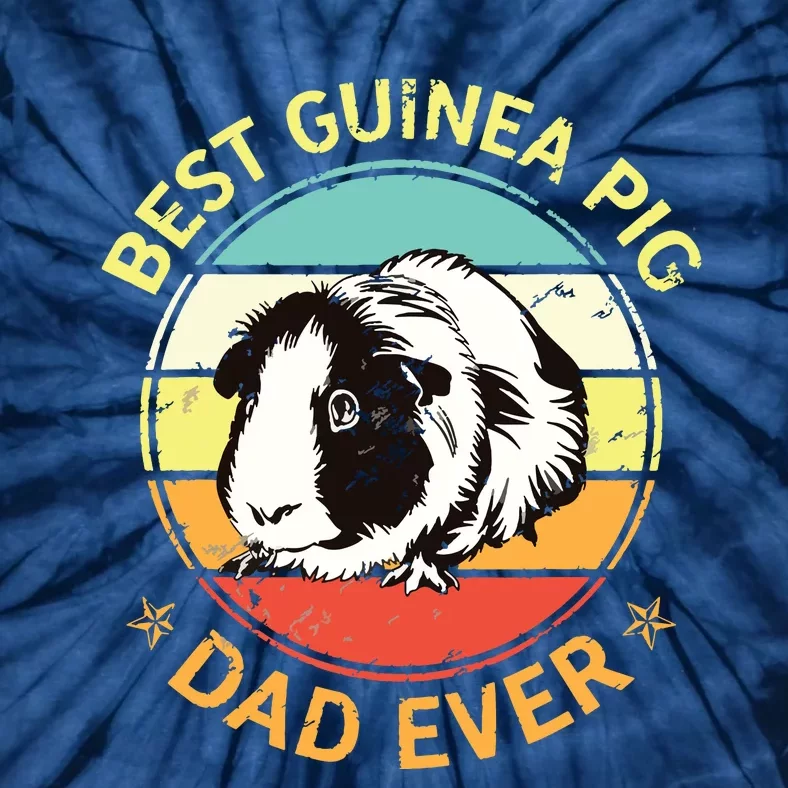 Best Guinea Pig Dad Ever Shirts Funny Guinea Pig Daddy Father Tie-Dye T-Shirt