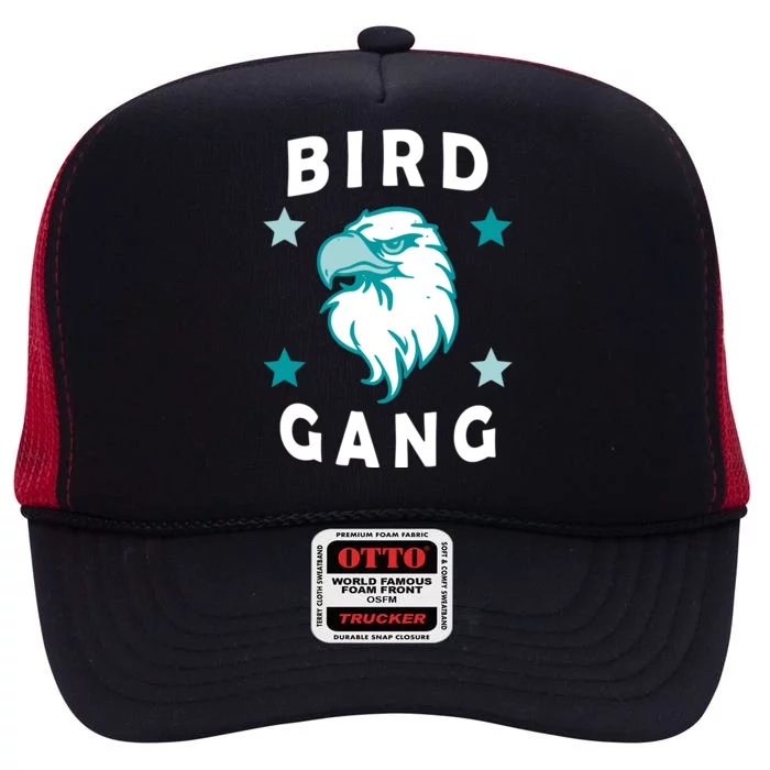 Bird Gang Philadelphia Pride High Crown Mesh Trucker Hat