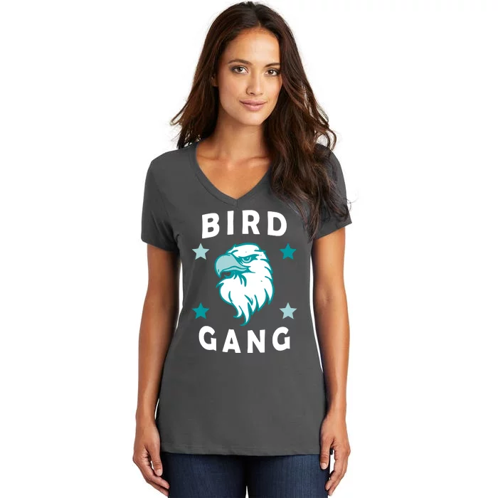 Bird Gang Philadelphia Pride Women's V-Neck T-Shirt