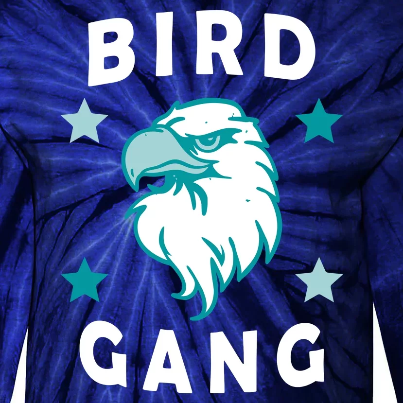 Bird Gang Philadelphia Pride Tie-Dye Long Sleeve Shirt