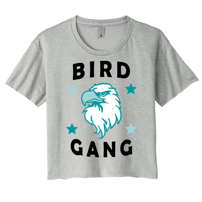 Bird Gang Philadelphia Pride Women's Crop Top Tee