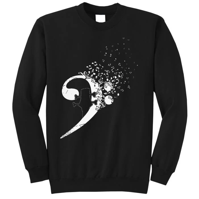 Bass Guitar Player Bassist Bass Clef Musician Bass Guitar Sweatshirt