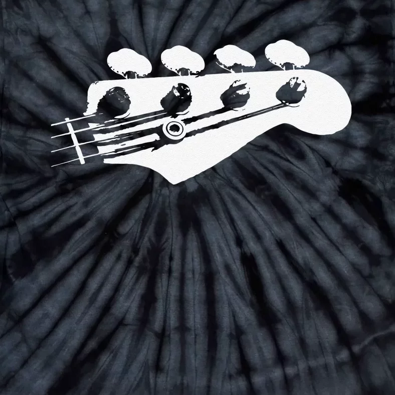 Bass Guitar Player Bassist Guitarist Musician Music Tie-Dye T-Shirt