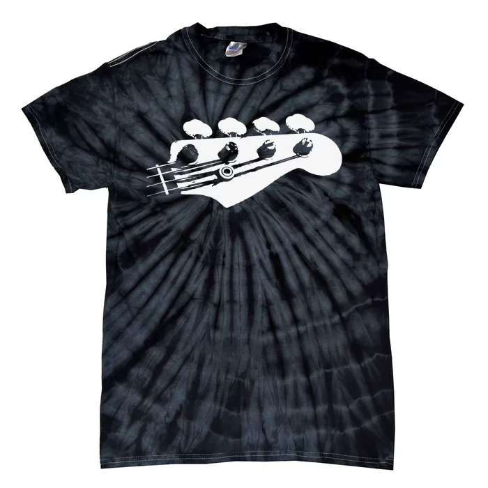 Bass Guitar Player Bassist Guitarist Musician Music Tie-Dye T-Shirt