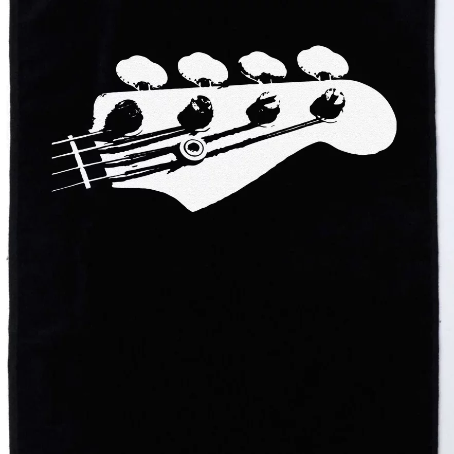 Bass Guitar Player Bassist Guitarist Musician Music Platinum Collection Golf Towel