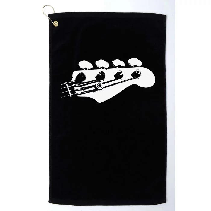 Bass Guitar Player Bassist Guitarist Musician Music Platinum Collection Golf Towel