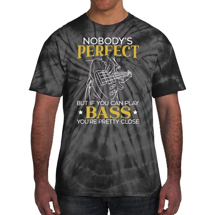 Bass Guitar Player Bassist Guitarist Musician Music Tie-Dye T-Shirt