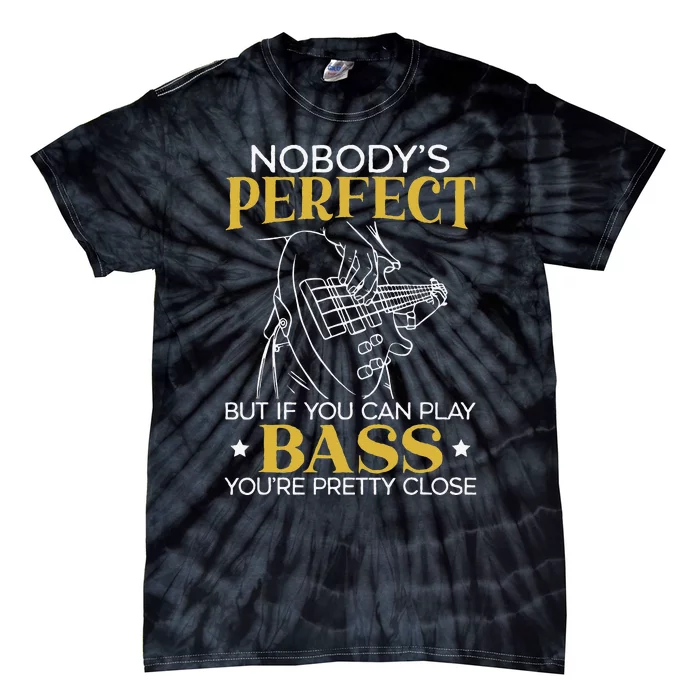 Bass Guitar Player Bassist Guitarist Musician Music Tie-Dye T-Shirt