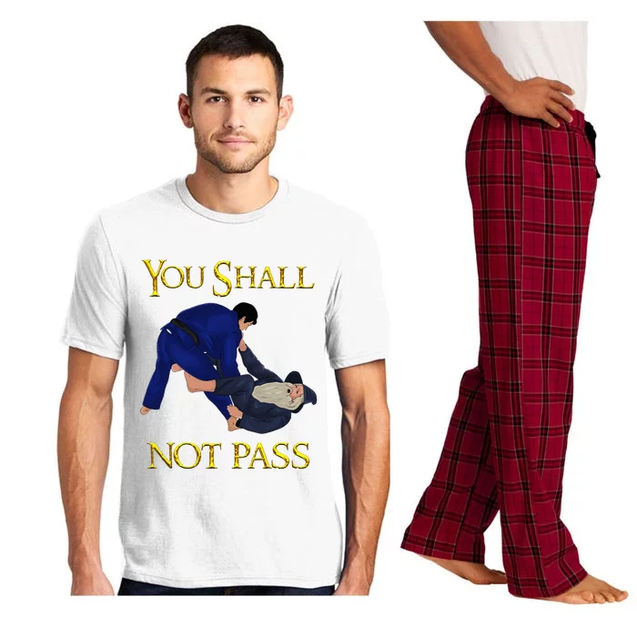 Bjj Guard Passing You Shall Not Pass Brazilian Jiu Jitsu Pajama Set